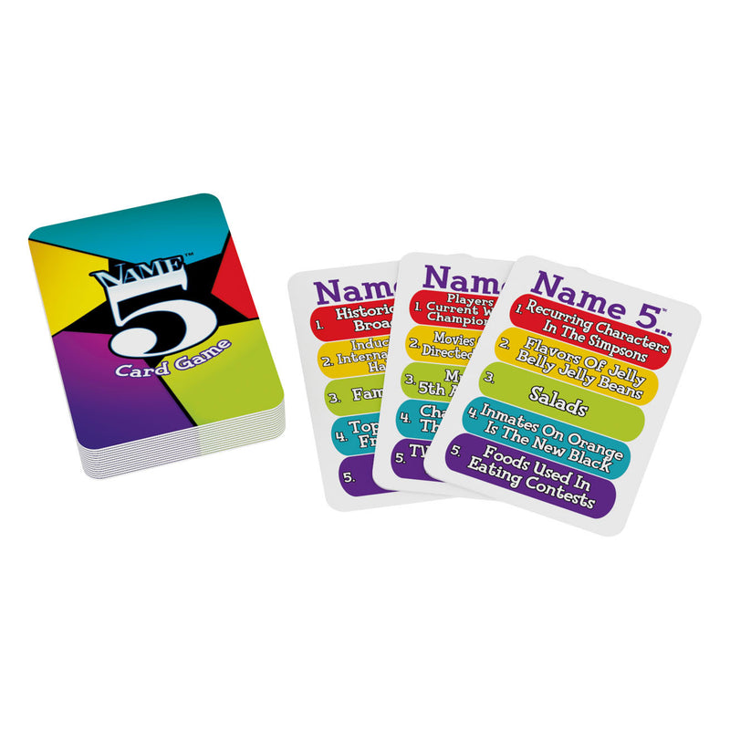 Name 5 NL Kaartspel