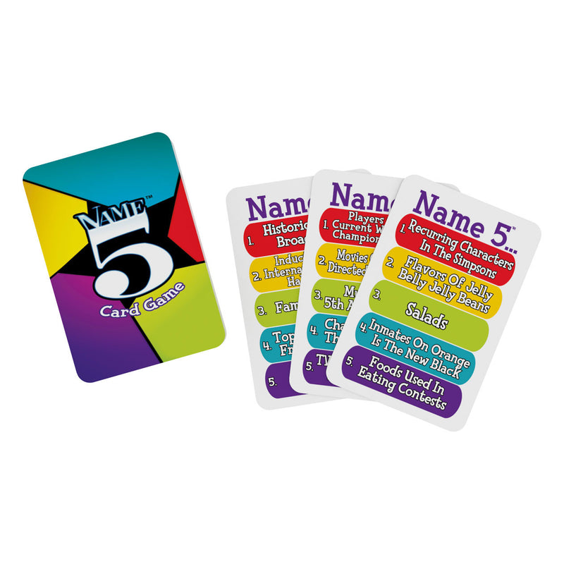 Name 5 NL Kaartspel