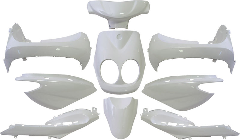 Plaatset 9-delig Edge voor Yamaha Neo's - vanaf bouwjaar 2008 tot 2011 - 2 en 4 takt model - glanze