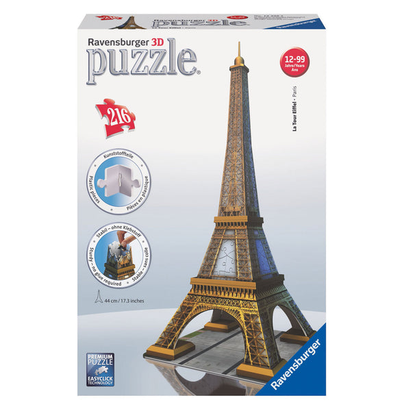 Ravensburger Puzzel 3D Eiffeltoren 216stukjes