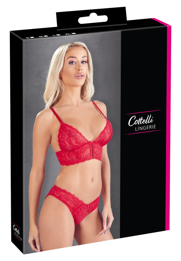 Bra Set Red S