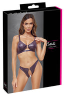 Bra and Briefs purple S