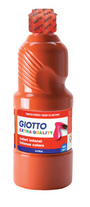 Plakkaatverf 500ml giotto temp. vuurrood