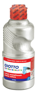 Plakkaatverf 250ml giotto metal zilver