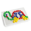 Quercetti Insteek Mozaïek, 100 pins