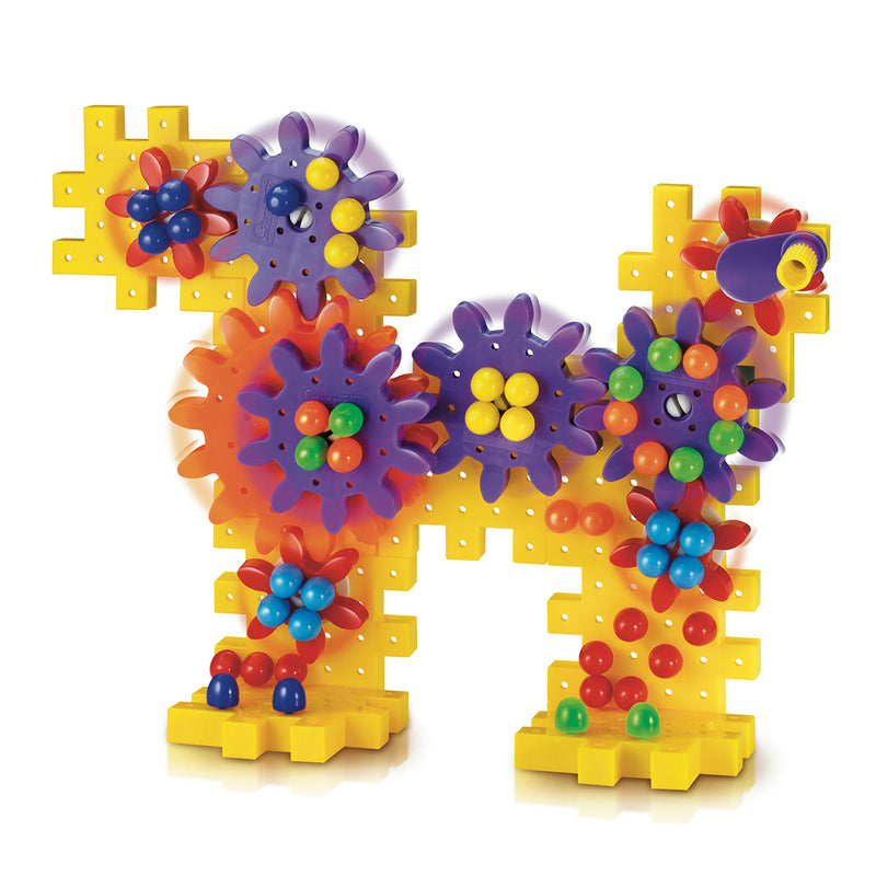 Quercetti Georello Tandwielenset Hond & Bloem, 80dlg.
