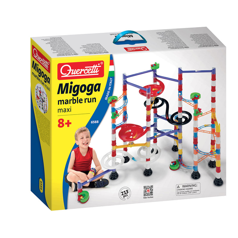 Quercetti Knikkerbaan Migoga Maxi, 213dlg.