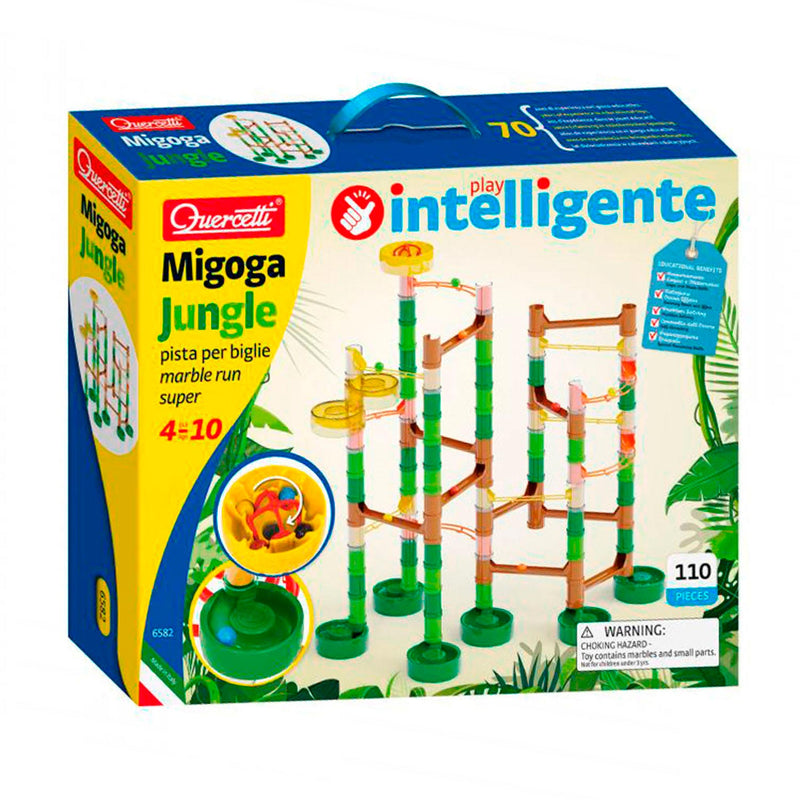 Quercetti Knikkerbaan Migoga Jungle, 110dlg.