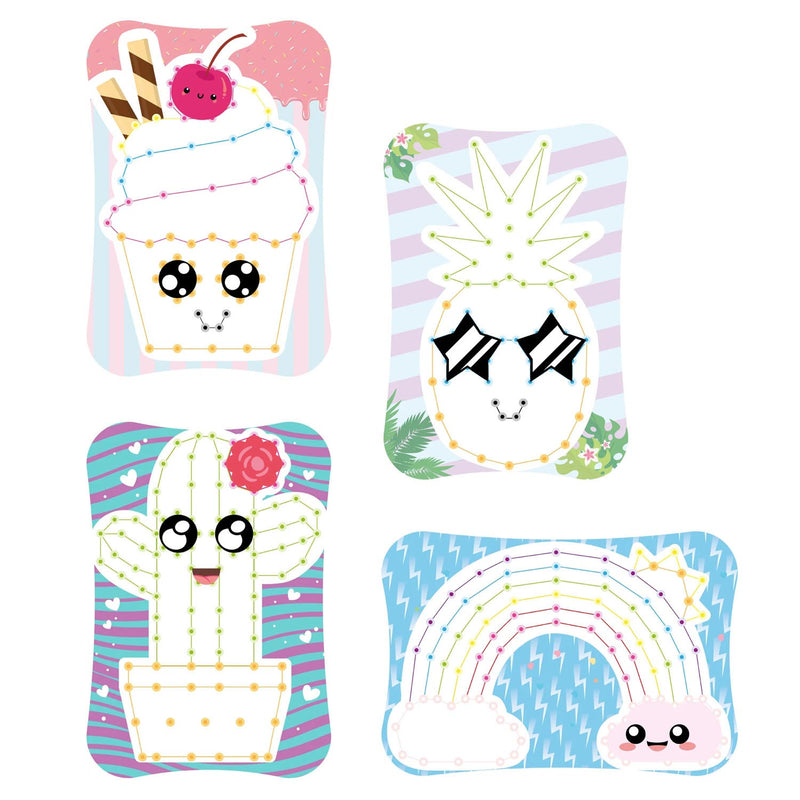 Quercetti String Art Kawaii Fancy