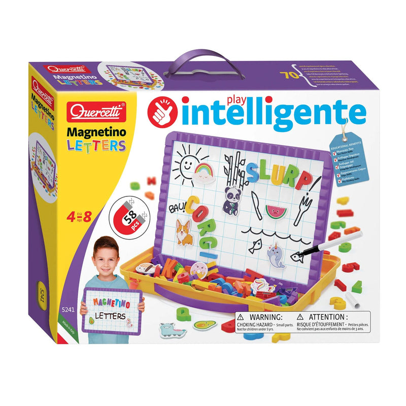 Quercetti Magneetbord Letters in Opbergkoffer