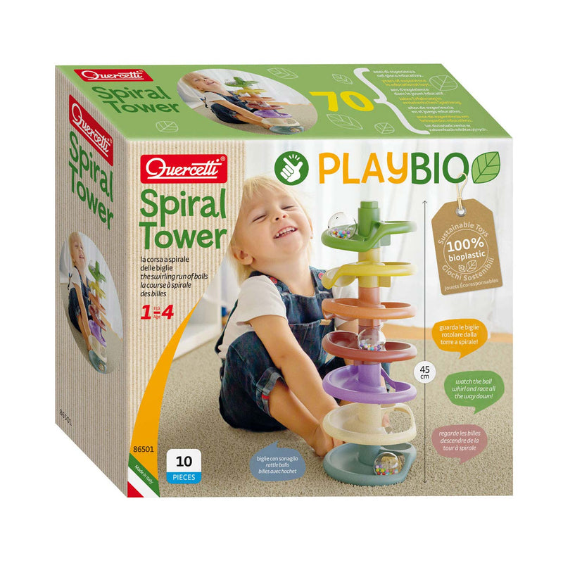 Quercetti Bioplay Knikkertoren 45 cm