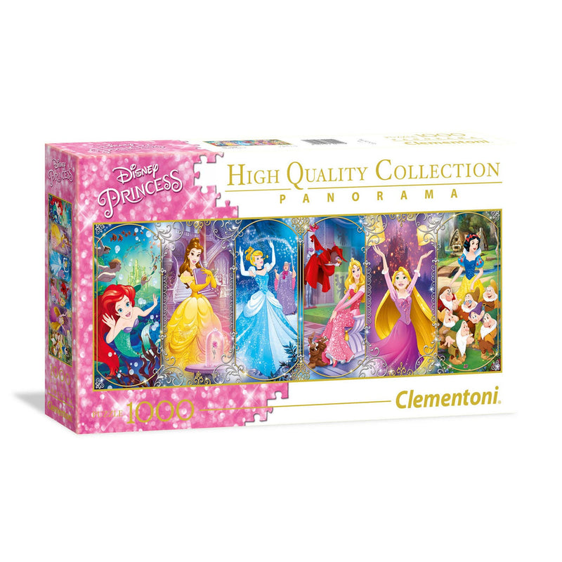 Clementoni Panorama Puzzel Disney Prinses, 1000st.