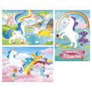 Clementoni Brilliant Puzzel Eenhoorn, 3x48st.