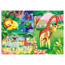 Clementoni Brilliant Puzzel Jungledieren, 3x48st.