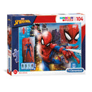 Clementoni Puzzel Spiderman, 104st.