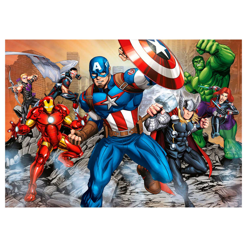 Clementoni Puzzel The Avengers, 4in1