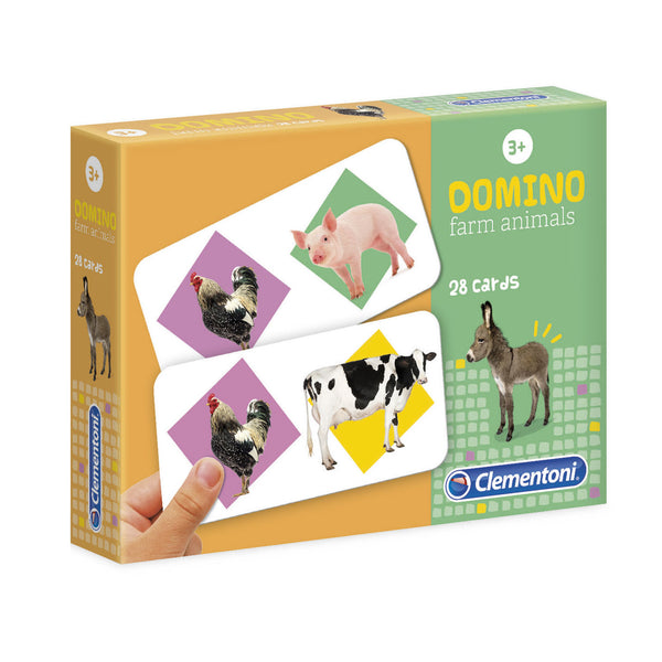 Clementoni Domino Boerderijdieren