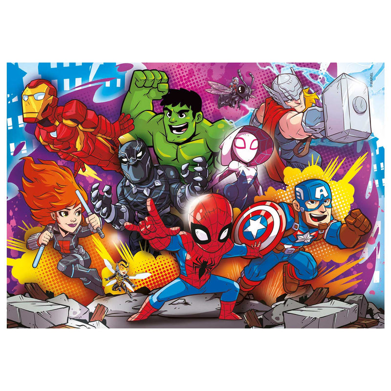 Clementoni Puzzel Marvel Superhelden, 4in1