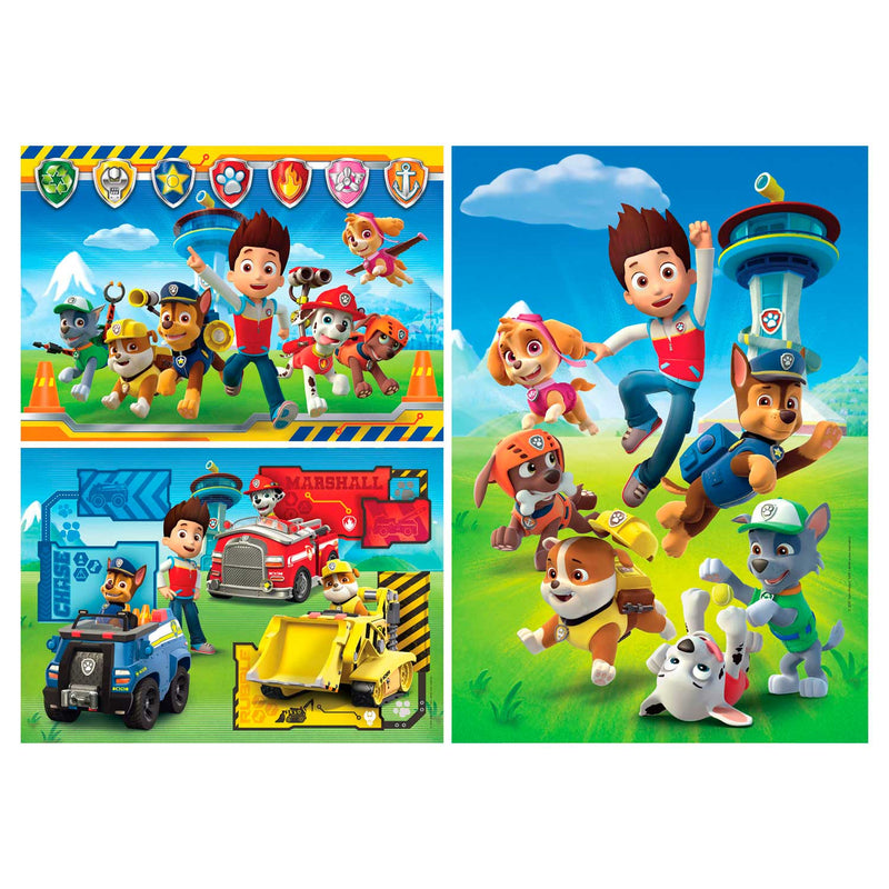 Clementoni Puzzel 3x48 stukjes Paw Patrol 1