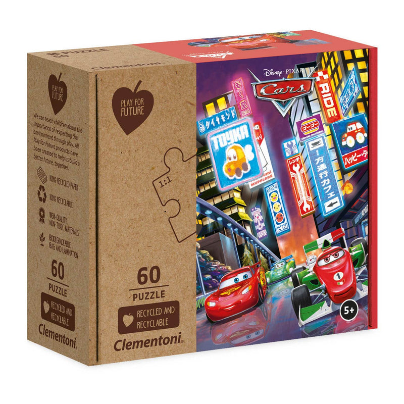 Clementoni Play for Future Puzzel - Cars, 60st.