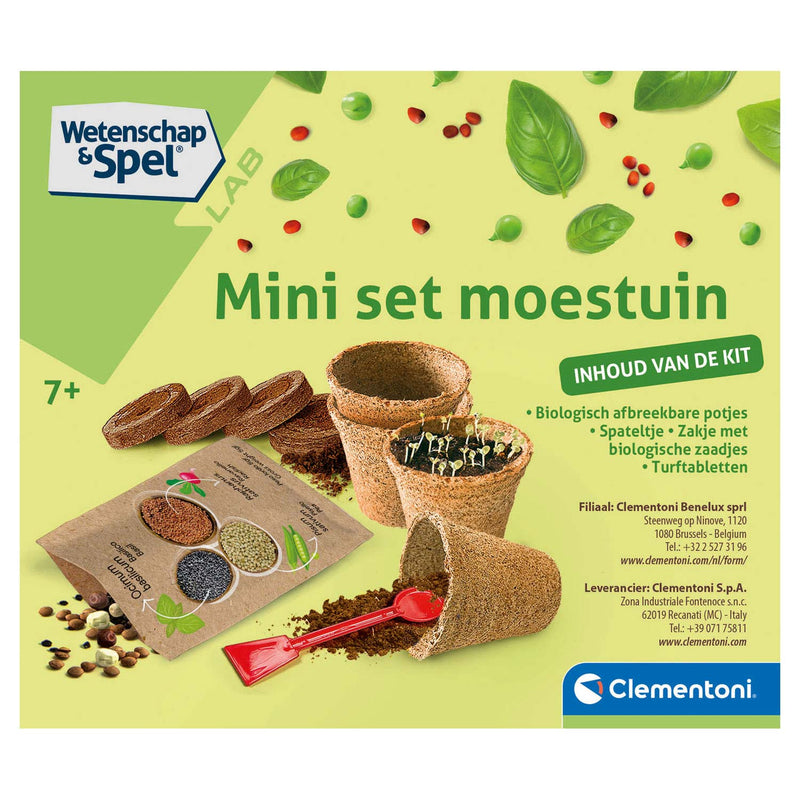 Clementoni Wetenschap & Spel Mini Set - Moestuin