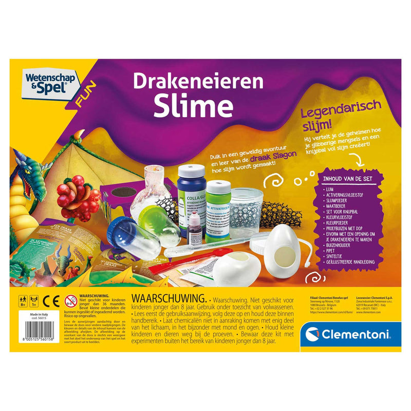 Clementoni Wetenschap & Spel - Drakeneieren Slijm