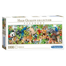 Clementoni Panorama Puzzel Wildlife, 1000st.