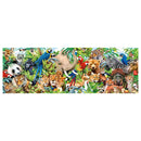 Clementoni Panorama Puzzel Wildlife, 1000st.