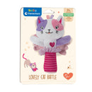 Clementoni Baby Pluche Rammelaar Poes