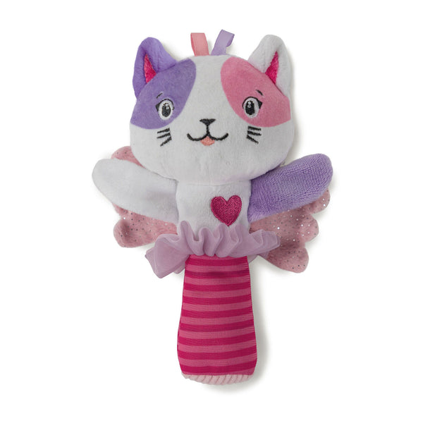 Clementoni Baby Pluche Rammelaar Poes