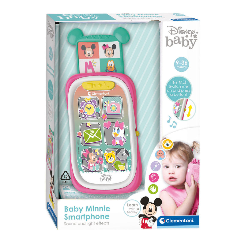 Clementoni Baby Disney Minnie Mouse Smartphone + Licht en Geluid