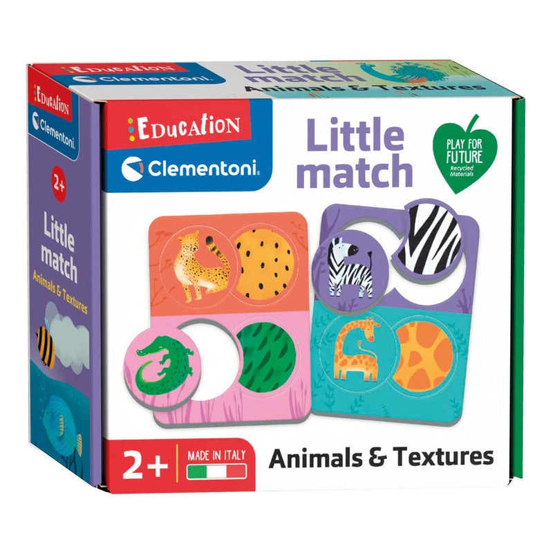 Clementoni Little Match Animals and Texture