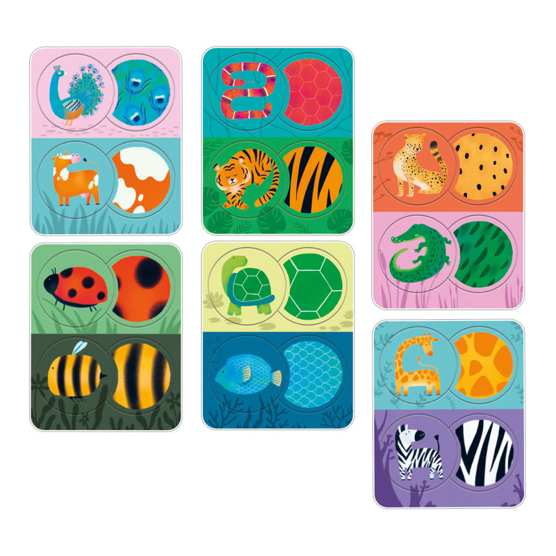 Clementoni Little Match Animals and Texture