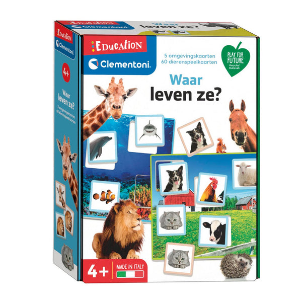 Clementoni Waar Leven Ze?