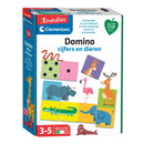 Clementoni Education Domino Cijfers en Dieren
