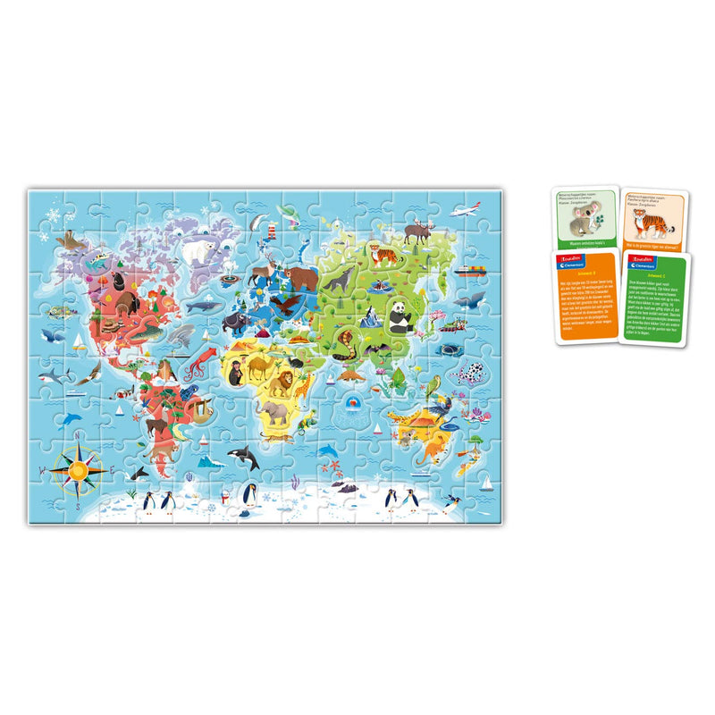Clementoni Ontdek de Wereld Dierenspel