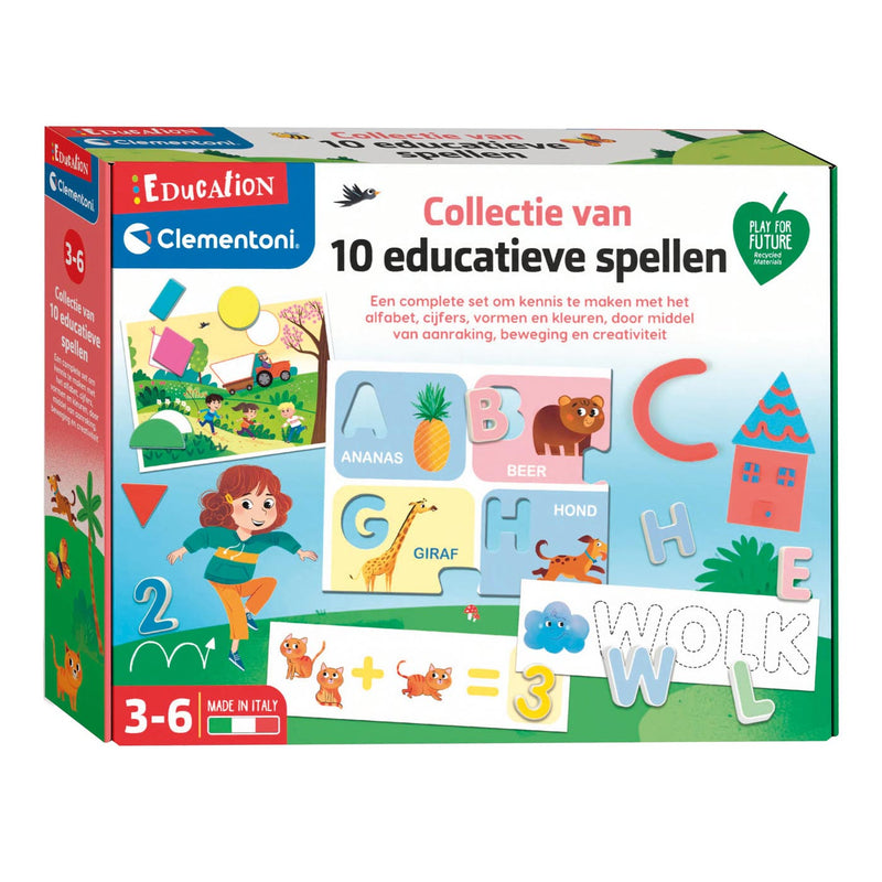 Clementoni Spelend Leren - 10 Educatieve Spellen