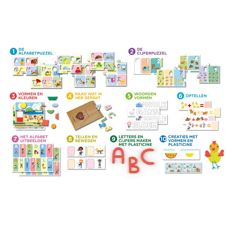 Clementoni Spelend Leren - 10 Educatieve Spellen