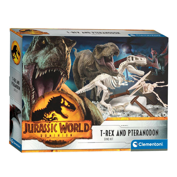 Clementoni Jurassic World T-Rex Pteranodon Dig Kit