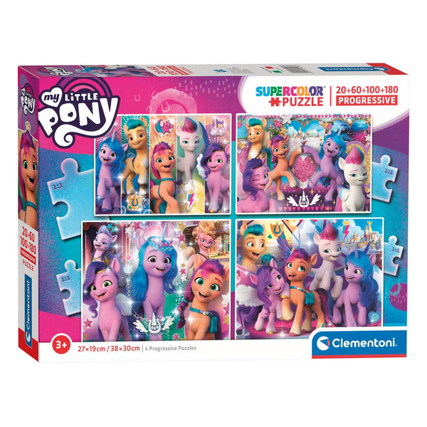Clementoni Puzzel My Little Pony, 4in1