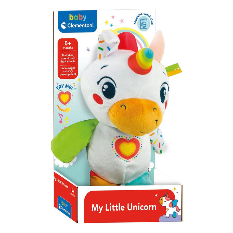 Clementoni Baby - Pluchen Knuffel Eenhoorn