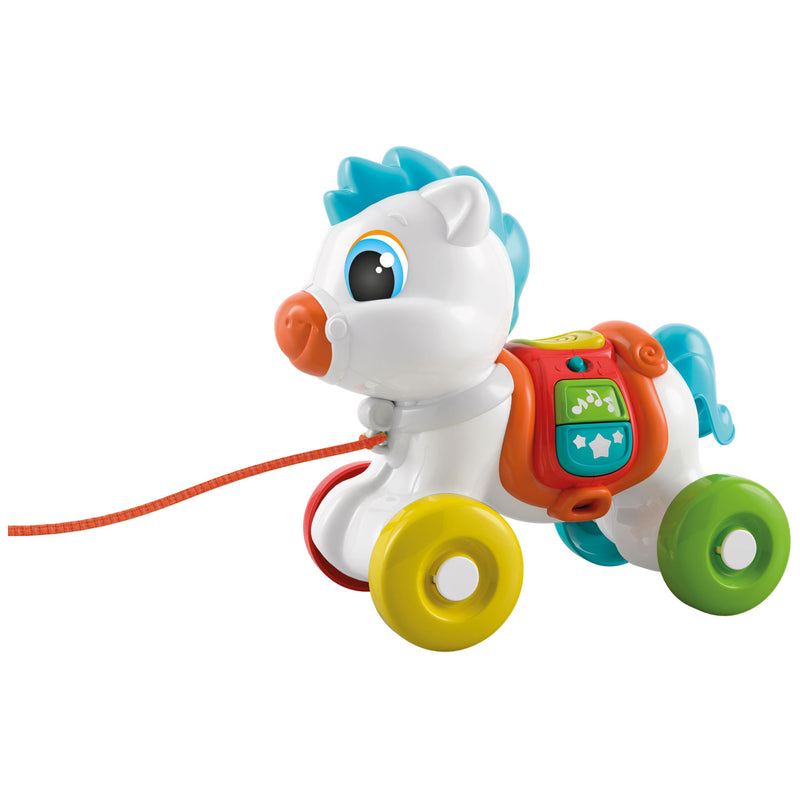 Clementoni Baby Trekfiguur Paard + Geluid