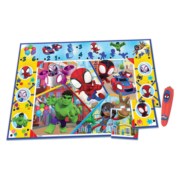 Clementoni Vloerpuzzel Spidey and Friends 24 Stukjes + Interactieve Pen