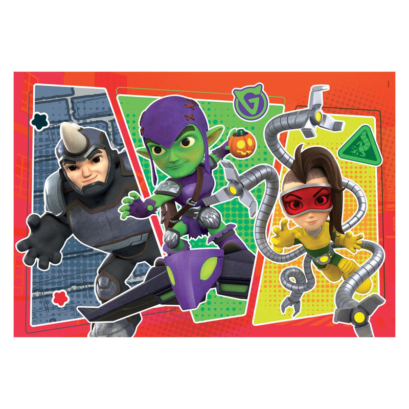 Clementoni Supercolor Puzzel Spidey and His Amazing Friends 3x48 Stukjes