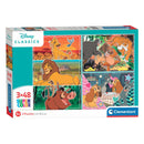 Clementoni Superlcolor Puzzel Disney 3x48 Stukjes