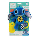 Clementoni Baby Disney Stitch Soft Rattle Blauw/Geel