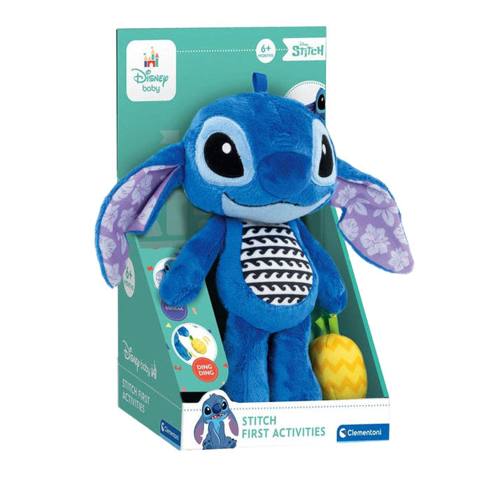 Clementoni Disney Stitch Activiteiten Knuffel + Geluid