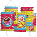 5 Cake &amp; Candy Lampionnen in verp.