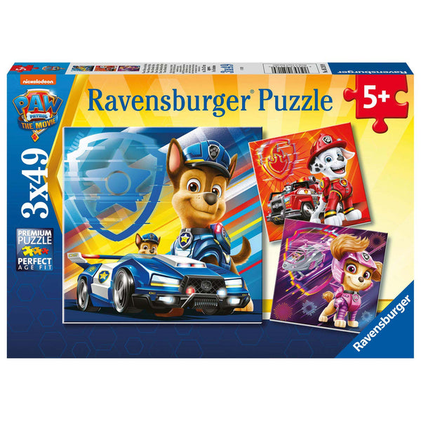 Ravensburger Puzzel Paw Patrol Movie 3x49 Stukjes