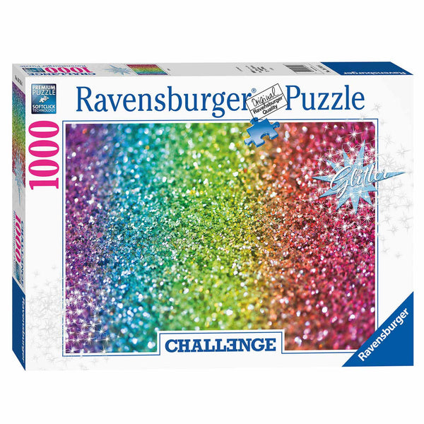 Ravensburger Puzzel Challenge Glitter 1000 Stukjes